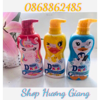 Sữa tắm gội dnee-kid hình thú 400ml thái lan