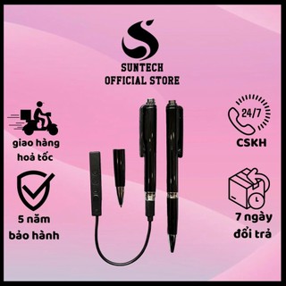 Máy ghi âm SUNTECH V2 dung lượng 64G , thời gian ghi lên tới 825 giờ , thời lượng pin ghi liên tục 13-15 giờ - BH 5 năm