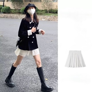 Chân váy dập ly nhỏ, chân váy tenis tiểu thư Miho hosue