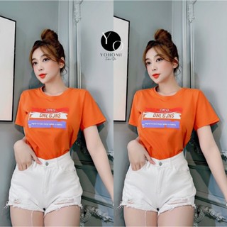 Áo thun thái nữ from vừa cổ tròn nhiều màu bao đẹp YOHOMI mã ORG