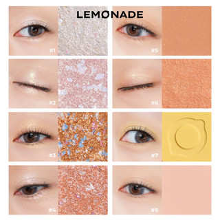 Bảng phấn mắt Lemonade Aesthetic Eyeshadow Palette Version 2 20.8g