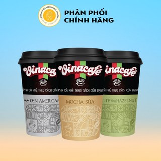 Cà phê đen / cà phê sữa / vinacafe dạng ly