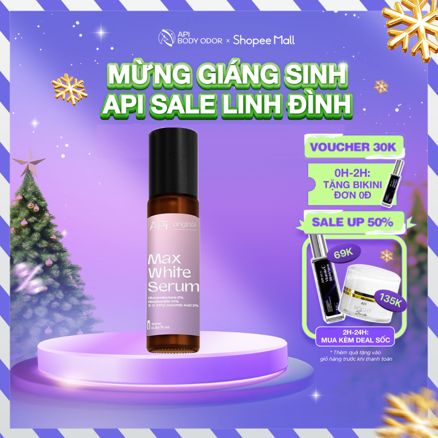 Serum trắng nách APi giảm thâm nách, son nách lăn nách mờ thâm cấp ẩm 10ml, ngăn tiết mồ hôi khử mùi hôi nách- MEE NATUR