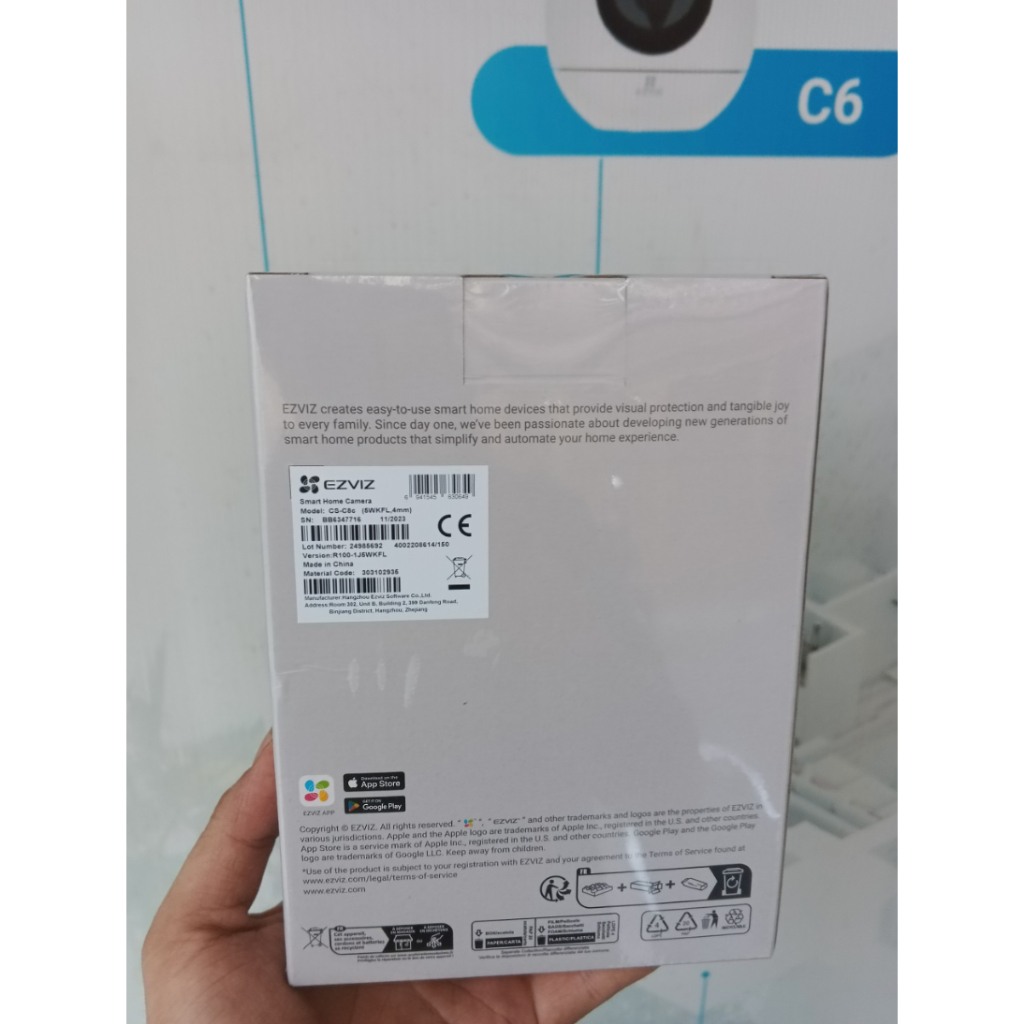 Camera Wi-Fi Ezviz C8c 2K+ 4MP | Camera WiFi Không Dây Ngoài Trời Thông Minh