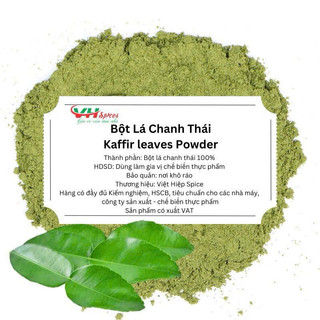Bột lá chanh thái - bột lá chúc nguyên chất túi 1kg việt hiệp