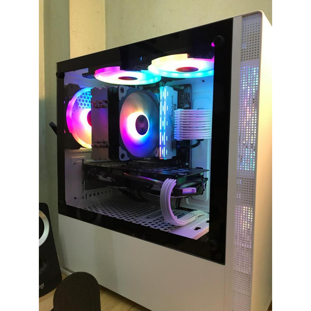 Dây nguồn bọc lưới nối dài 24Pin- 8Pin-6Pin 4Pin lõi 18AWG  - Full Trắng