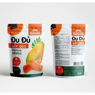 Đu Đủ Sấy Dẻo Sunrise Dried Papaya