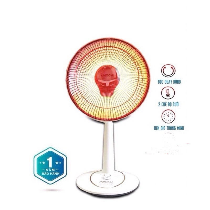 Quạt Sưởi Đứng KIMOCHI KM-636  - Không chói m