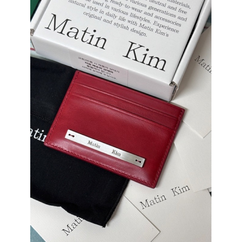Ví đựng card Matin Kim vintage card wallet (CHÍNH HÃNG)