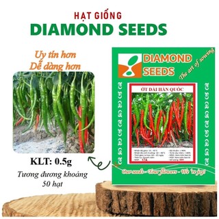 Hạt giống ớt chỉ địa hàn quốc f1 quả 14-18cm 30 hạt/gói