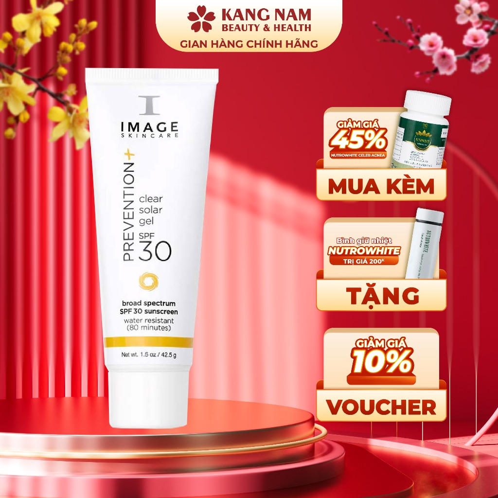 Gel Chống Nắng Chống Nước Image SPS 30 Image Prevention+ Clear Solar Gel SPS30