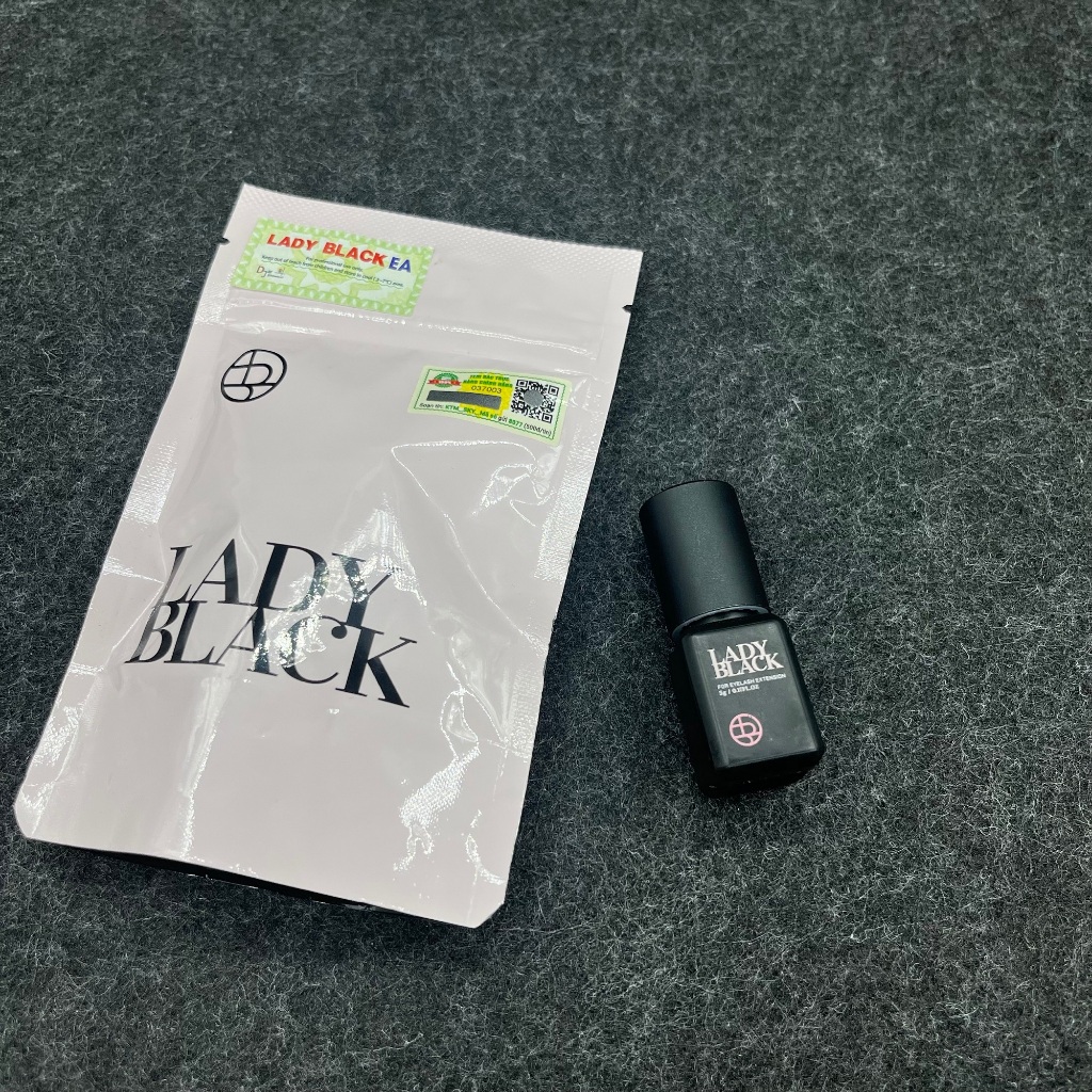 Keo Nối Mi Lady Black Hàn Quốc _ dụng cụ mi _  mi fan - Mai Hòa Lash