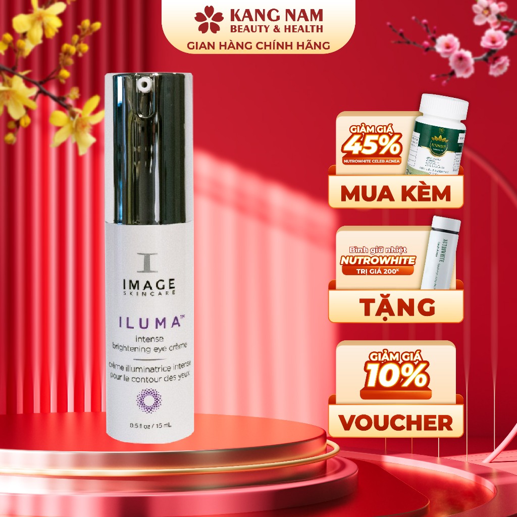 Kem Làm Sáng Da Vùng Mắt Image Skincare Iluma Intense Brightening Eye Creme 15ml