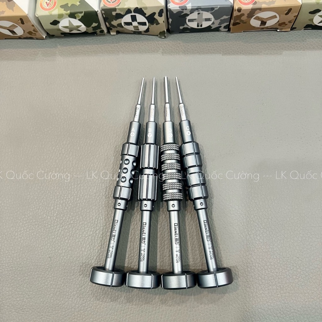 Vít iThor 3D Qianli thép S2 (có thể thay đầu)