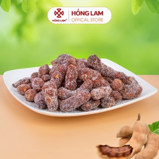 Ô mai (xí muội) me sấy vị thái Hồng Lam hộp ( 200gr, 300gr). Có vị chua, mặn, ngọt, cay