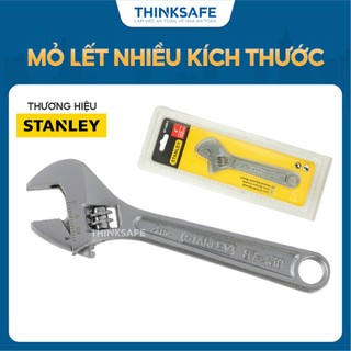 Mỏ lết Stanley nhiều kích thước 4-18 inch cứng cáp, dùng để vặn bu lông, đai ốc, đầu nối ống Mỏ lếch đa năng - Thinksafe