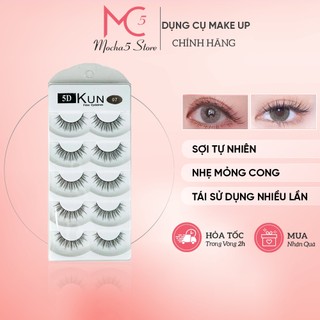 Mi chồn mi giả 5D KUN 5 mã 5D 07 cực xinh, không cộm mắt