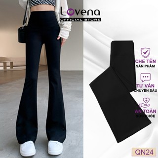  Quần Ống Loe Cao Cấp Nữ Vòng 3 Siêu Động Cạp Siêu Cao Lovena QN24 