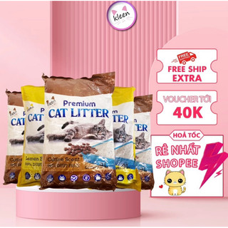 Combo 2 túi Cát vệ sinh cho Mèo 9l - MrKimSaiGon, Khử mùi diệt khuẩn