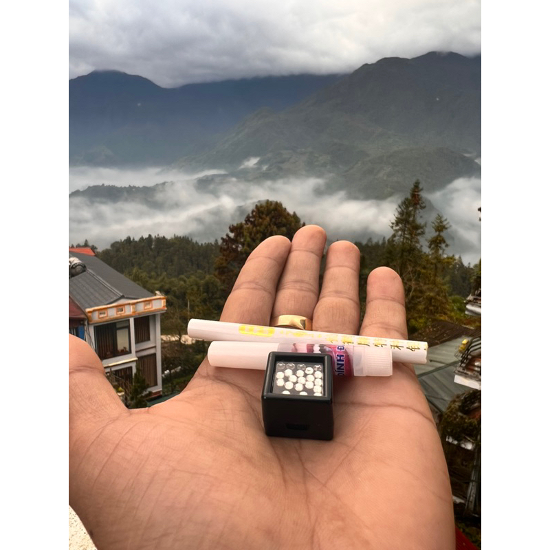 Hộp 20Viên Đá Đính Răng tặng kèm keo dán và bút