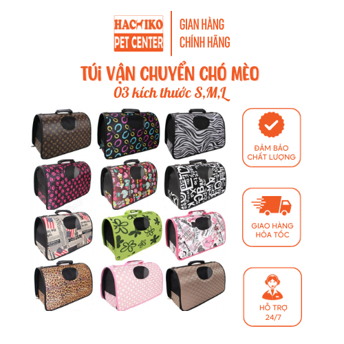 Túi vận chuyển chó mèo (Màu ngẫu nhiên)