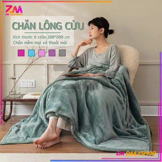 Chăn sang trọng cao cấp, mền lông cừu tuyết siêu mịn, lông mềm