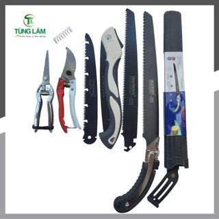Dụng cụ làm vườn cây cảnh cây bon sai kéo cắt cành kéo tỉa cưa gấp cưa baker- Dụng Cụ Nông Nghiệp Tùng Lâm