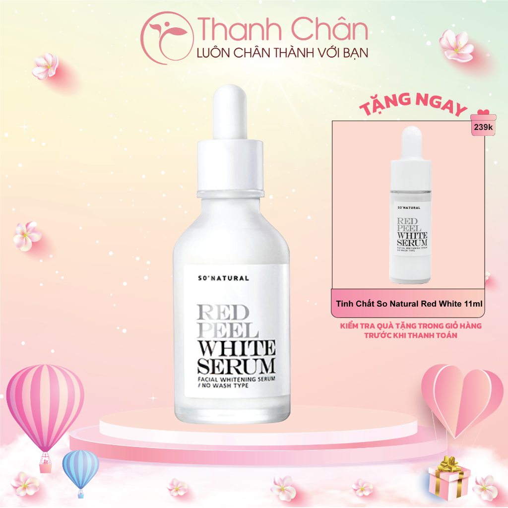 Tinh chất dưỡng trắng SONATURAL Red Peel White Serum 35ml