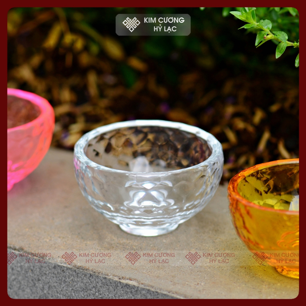 Chén Nước Cúng Dường, Bát Cúng Nước  Nhỏ Gọn 6x3,2 Cm