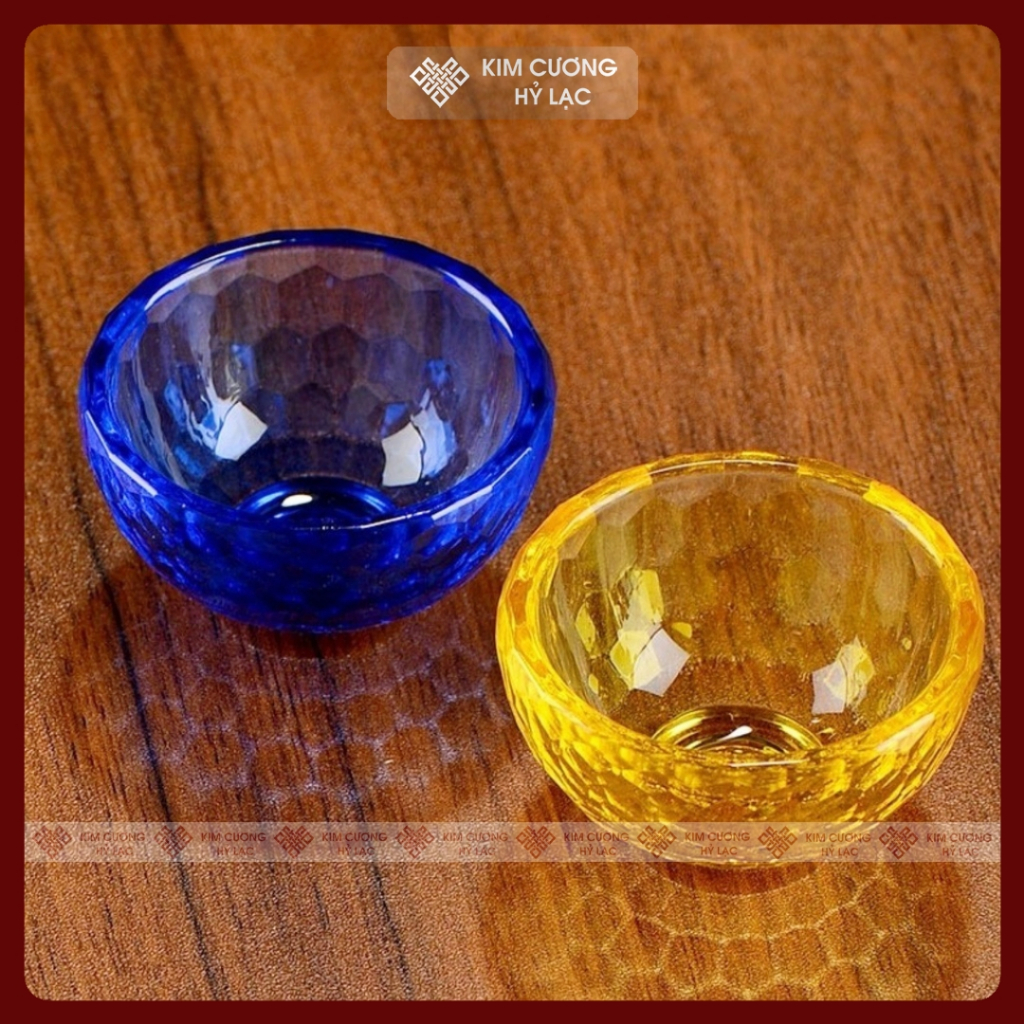 Chén Nước Cúng Dường, Bát Cúng Nước  Nhỏ Gọn 6x3,2 Cm