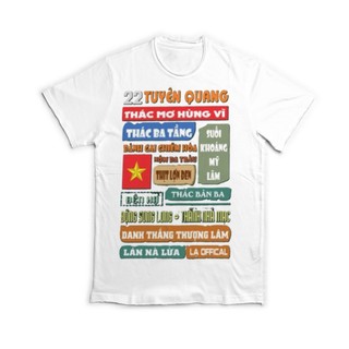 Áo thun unisex 63 Tỉnh Thành 22 Tuyên Quang