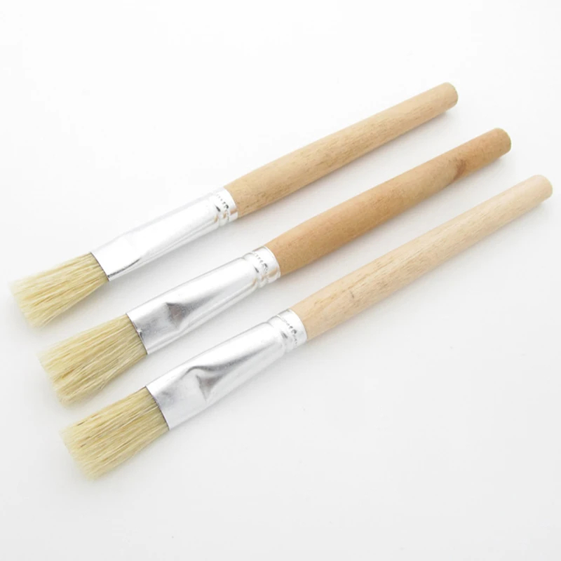 Táo Thẩm Tools | Chổi cọ vệ sinh cán gỗ lông dài (mềm / cứng)