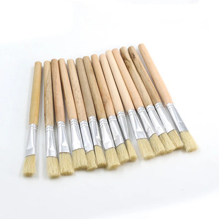 Táo Thẩm Tools | Chổi cọ vệ sinh cán gỗ lông dài (mềm / cứng)