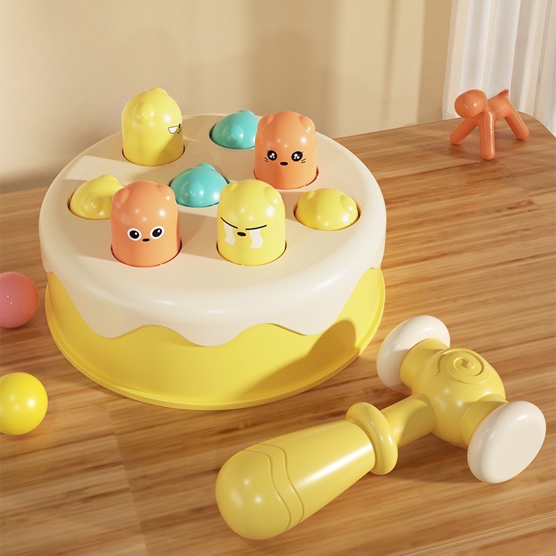 Đồ Chơi Trẻ Em Bộ Đập Chuột Có Đèn Và Âm Thanh Cho Bé