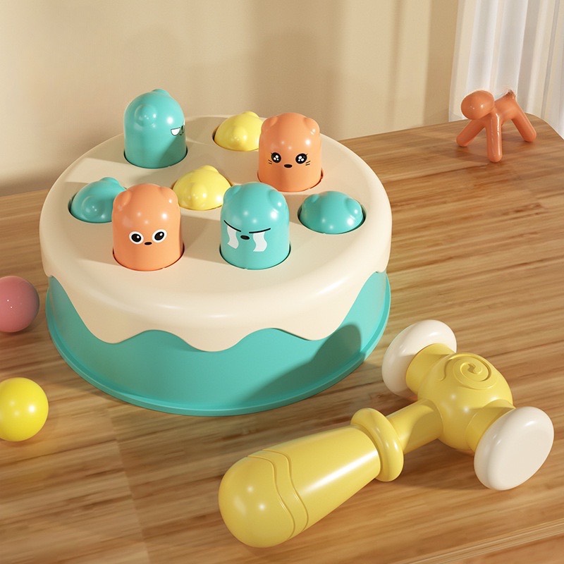 Đồ Chơi Trẻ Em Bộ Đập Chuột Có Đèn Và Âm Thanh Cho Bé