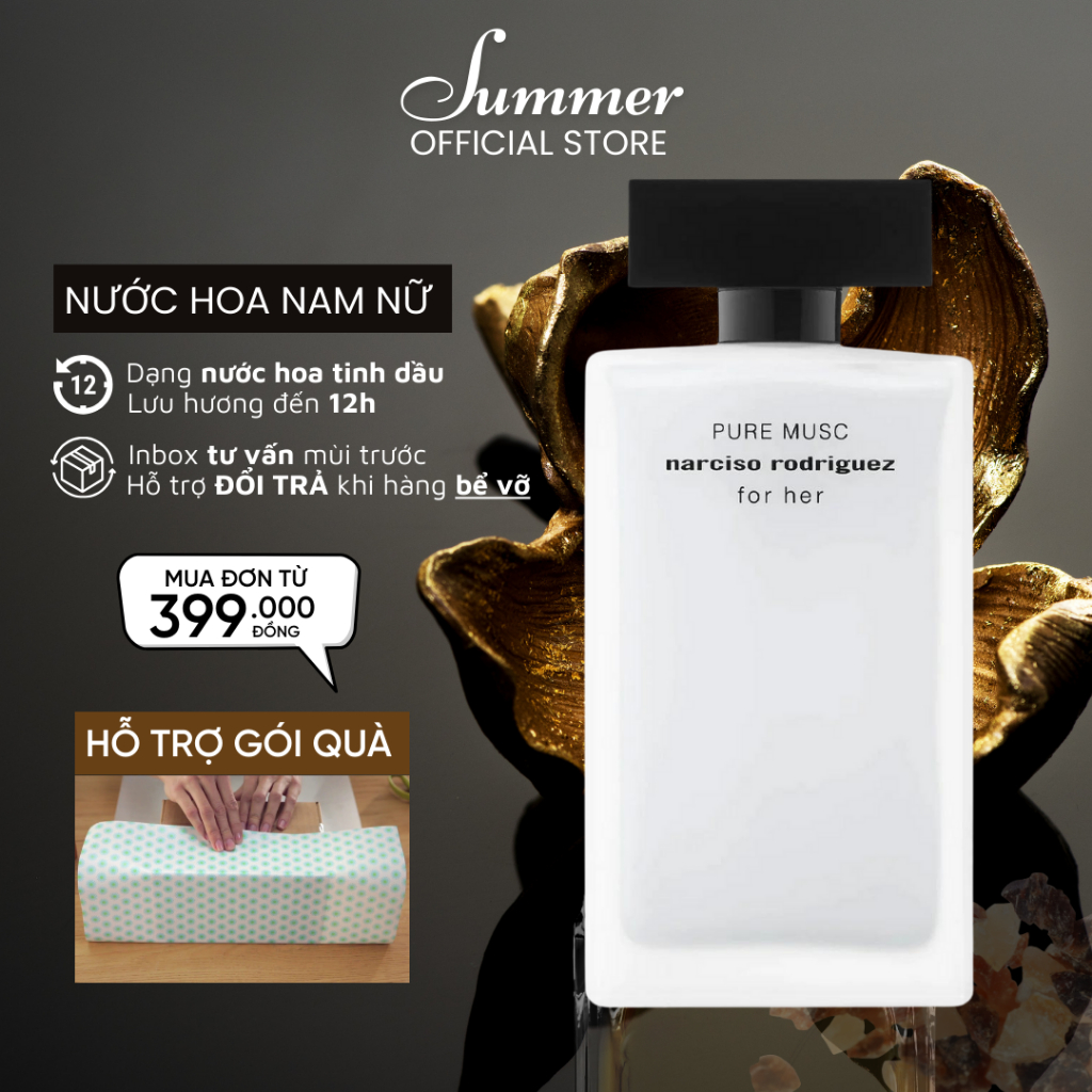 Nước hoa Narciso Rodriguez Pure Musc For Her  100ml -STORENUOCHOA