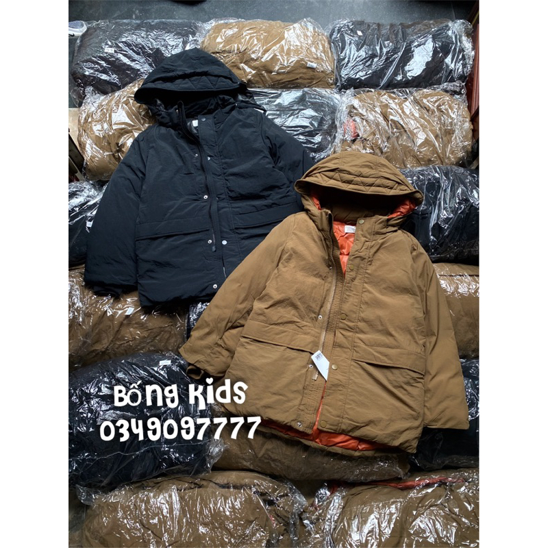 Áo Parka Phao Bé Trai Chần Bông Basic HaM