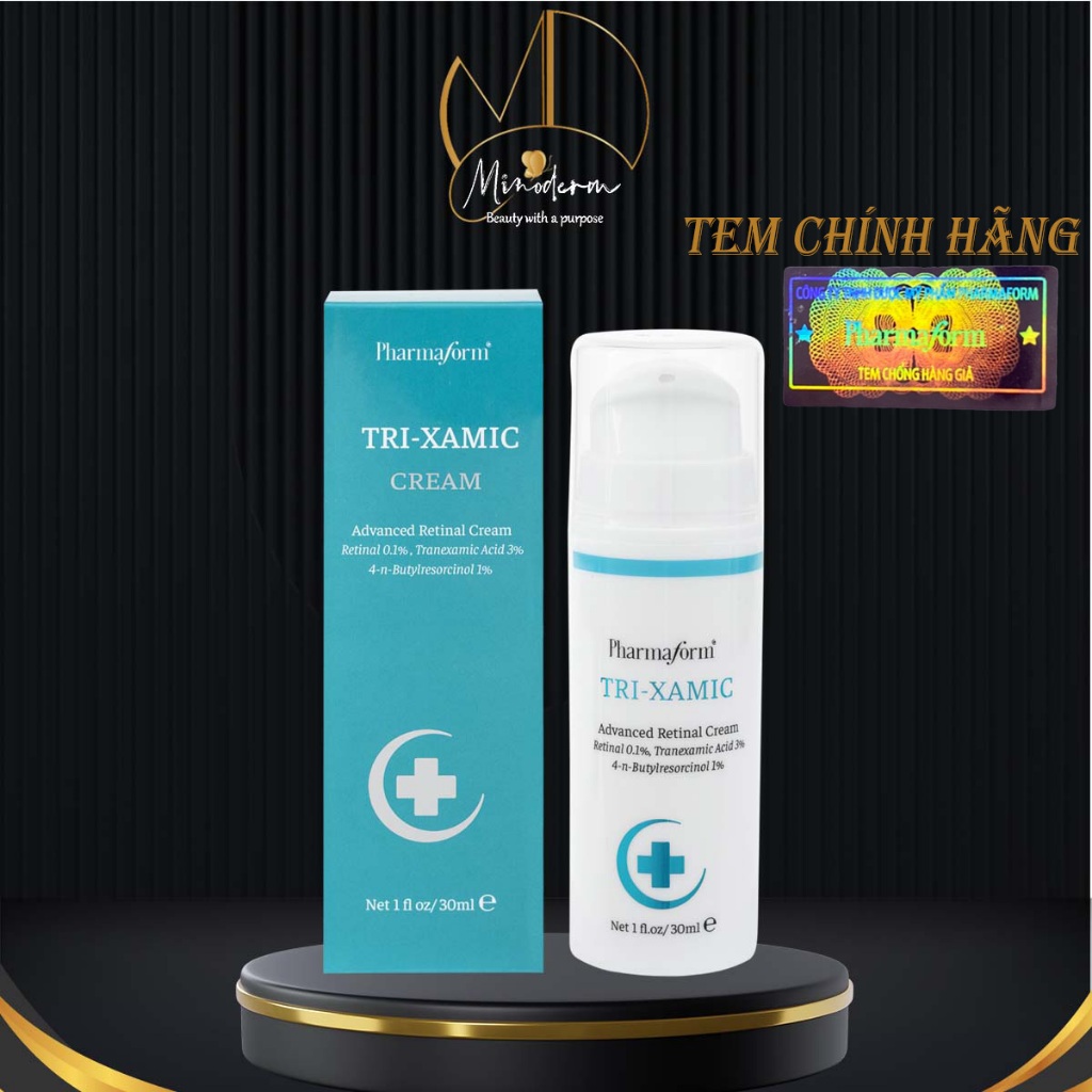 Kem dưỡng Pharmaform Tri-xamic cream giảm thâm nám, làm sáng da chuyên sâu 30ml