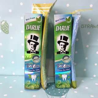 Combo 2 kem đánh răng DARLIE trà xanh 160g