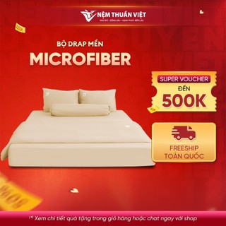 Bộ chăn ga gối Microfiber Royal Yellow