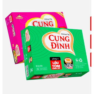 Mì tôm cung đình thùng 30 gói x 80g
