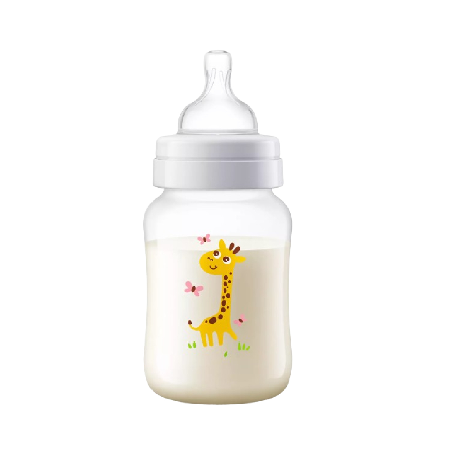 Bình Sữa Philips Avent 125ml / 260ml (Shrink Wrap) SCF560.18/ SCF563.30 [Quà tặng cho một số sản phẩm HiPP]