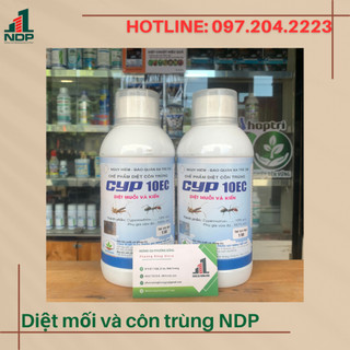 Thuốc diệt muỗi kiến Cyp 10EC chai 1 lít