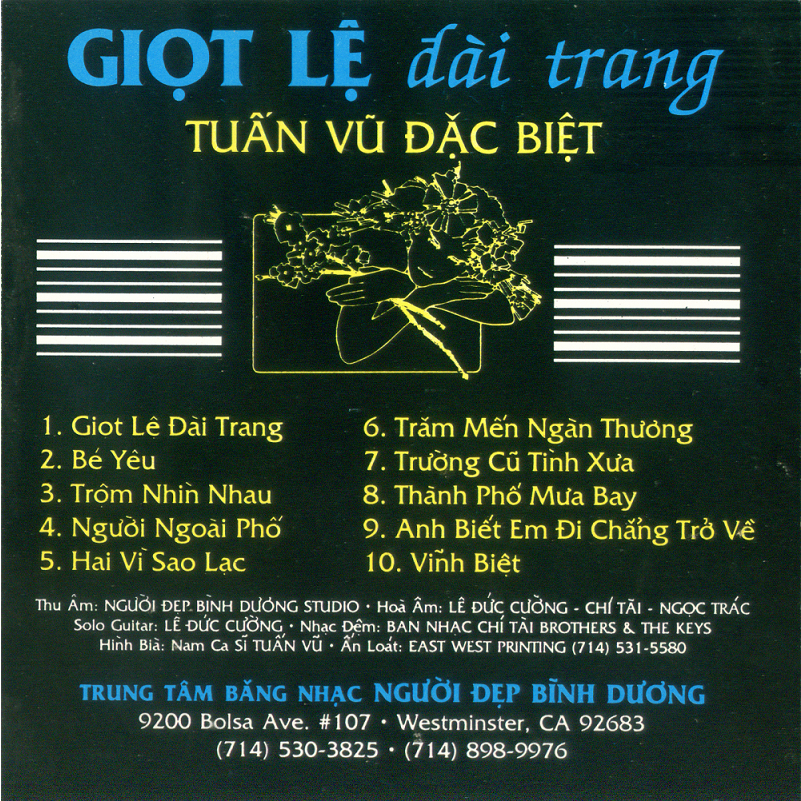 8 Đĩa Cd nhạc Tuấn Vũ 3 (phôi đĩa nhật)