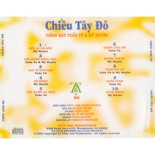 8 Đĩa Cd nhạc Tuấn Vũ 3 (phôi đĩa nhật)