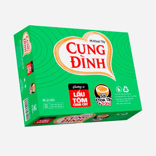 [Rẻ vô địch] Mì Tôm Cung Đình Thùng 30 gói x 80g