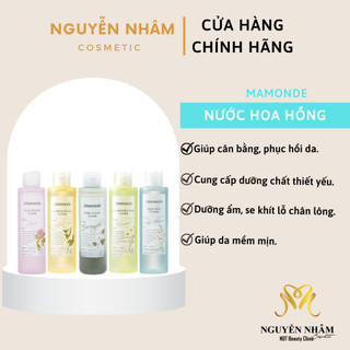 Nước Hoa Hồng MAMONDE Không Cồn 250ml Dành Cho Mọi Da