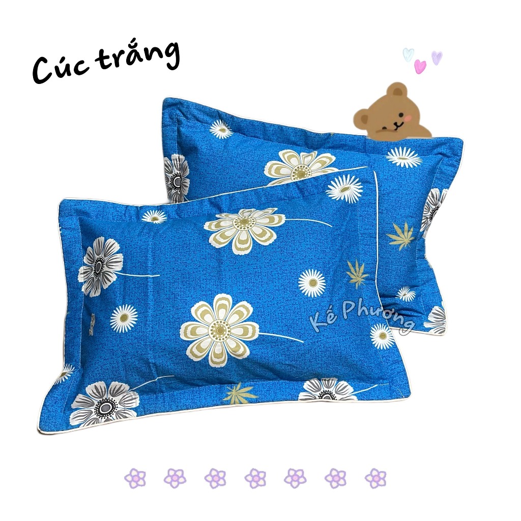Vỏ gối 45x65 thắng lợi cotton đẹp