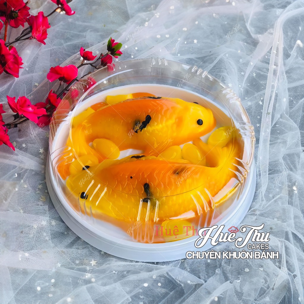 Hộp nhựa đựng bánh hình tròn 24cm H122 cao 7/9/13cm (10 hộp) đựng xôi hoa, bánh