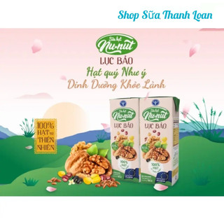 Combo 3 lốc 12 hộp sữa hạt nunut lục bảo 180ml.